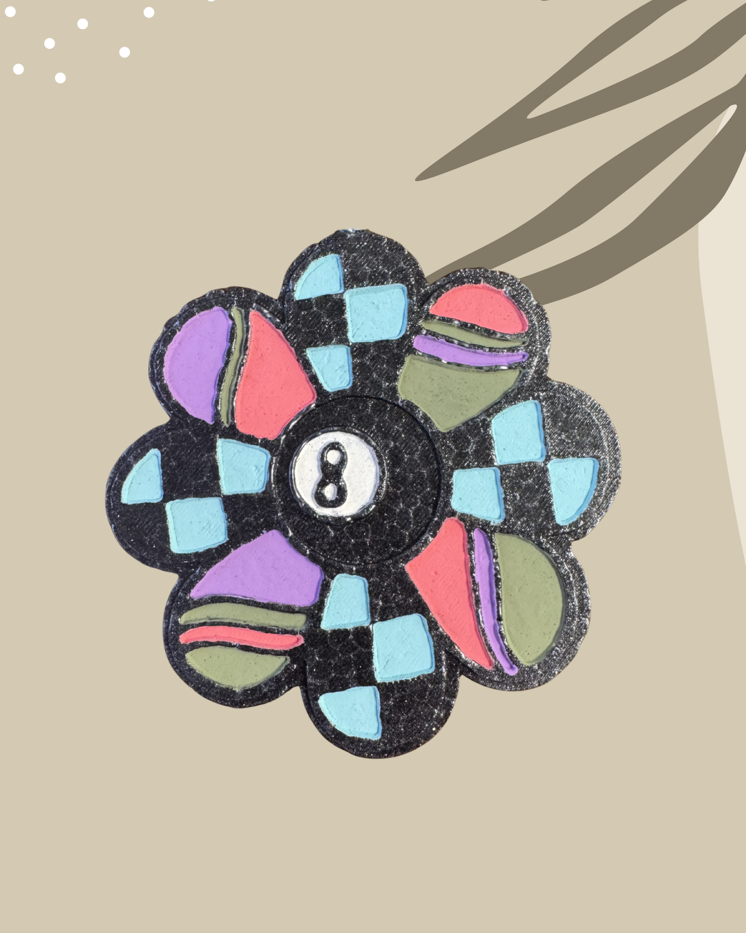 8 Ball Flower