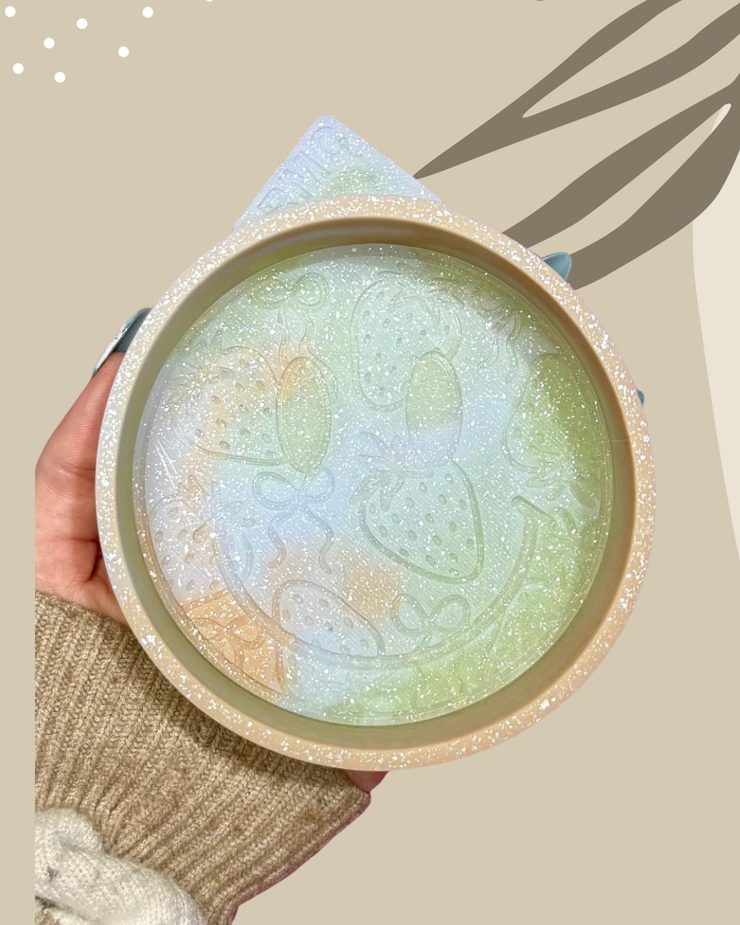 Strawberries & Bows Smiley