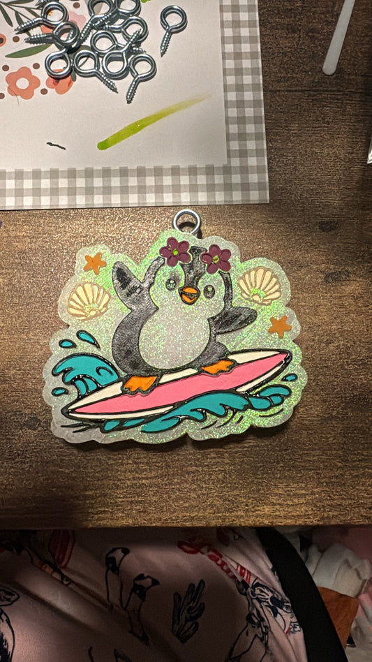 Surfing Penguin